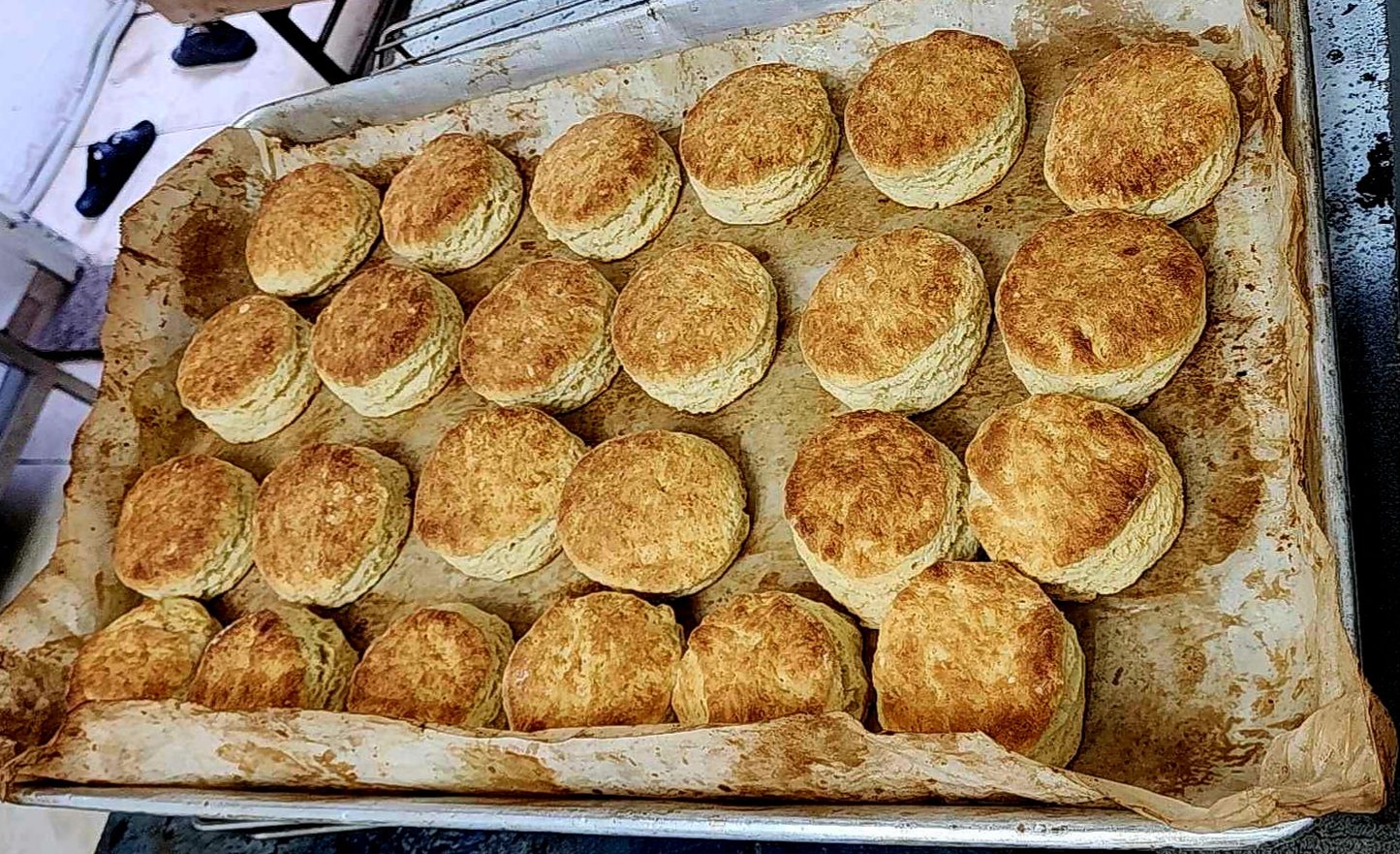 Homemade biscuits